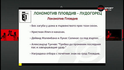 Локо Пловдив и Лудогорец се изправят един срещу друг на "Лаута"