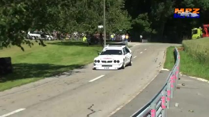 Lancia Delta S4 Overkill - four of these Legends at one Hillclimb Race - 'the' Group B Rally Car