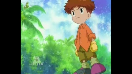 digimon Season1 Ep.10 - a clue from the digi - past {eng Audio} 