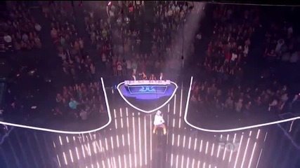 Brian Bradley Aka Astro sings Jump - The X Factor Usa 2011 Live Show 1