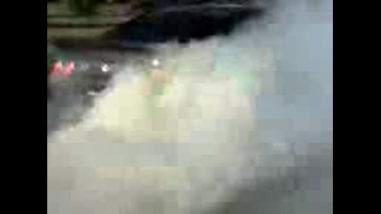 240sx doing crazy burnout