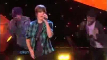 Justin Bieber on Ellen Show 