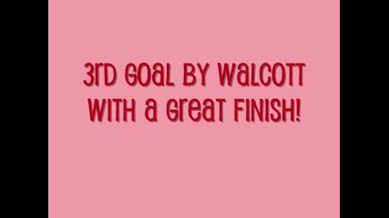 Arsenal 4 - 0 Twente Goals