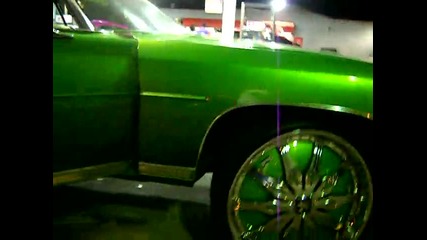 Candy Green Chevy Donk On 26s