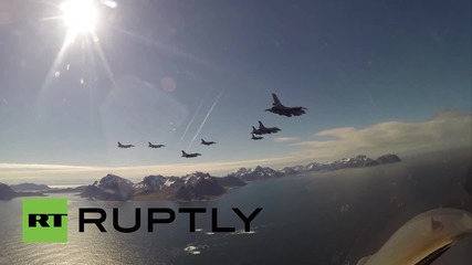 Norway: Nordic military jets continue to train in 'Arctic Challenge' drills