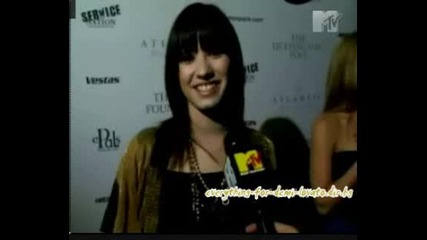 Demi Lovato - Mtv News at The Huffington Post Pre-Inaugural Ball Part 1