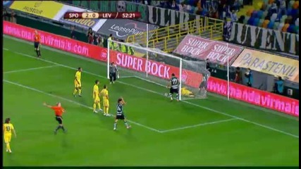 Спортинг - Левски 3:0 53 Диого Саломао 