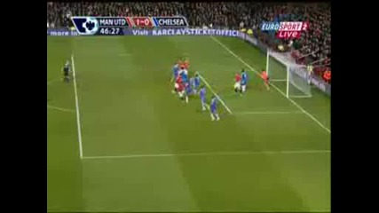 Manchester United /3:0/ Chelsea - Vidic 1:0