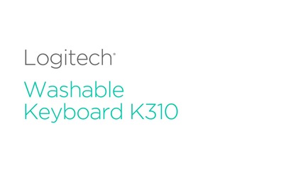 Клавиатура която може да се мие !! - Logitech Washable Keyboard K310