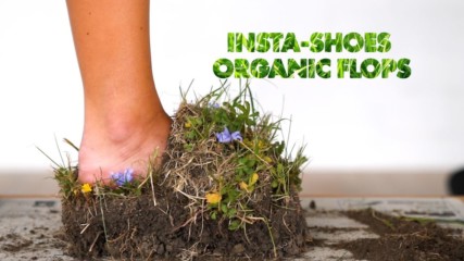 Behind the INSTA-shoe photographer: DIY Grass sandals