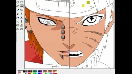 Paint Naruto and Pain