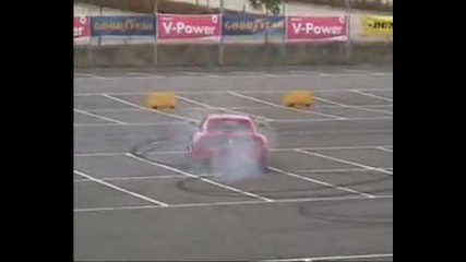 Ferrari And Porsche Burnout