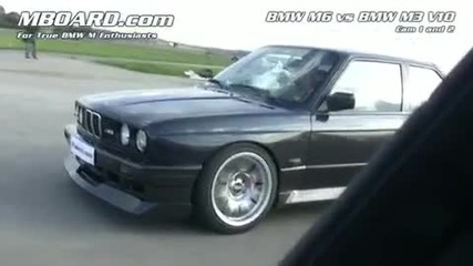 Bmw M3 V10 vs Bmw M6 