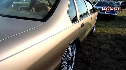 Bubble Fleetwood Lac 72 Chevy Donk All on 26`s Silverado Stepside on Davin 28`s Hd