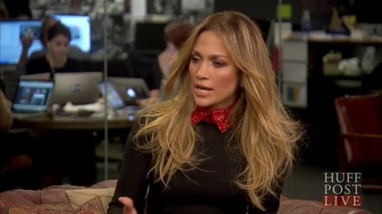 Jennifer Lopez interview with Arianna Huffington - True love book
