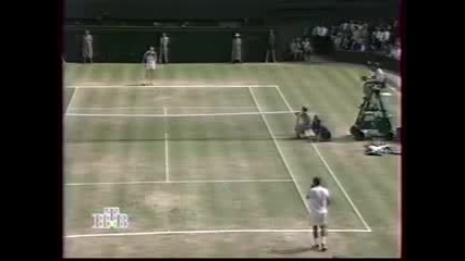 Pete Sampras vs Boris Becker. 1995 Wimbledon Final