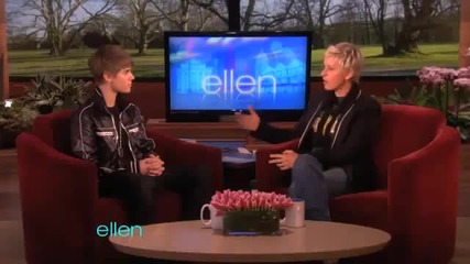 Justin Bieber - Interview on Ellen Degeneres Show 2011 - He