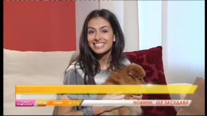 Рени в Сладки приказки - Добро утро, България - Tv7 (27.11.2012)