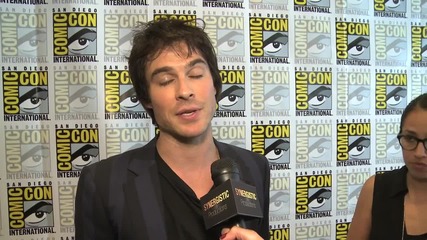 Интервю с Иън Сомърхолдър - The Vampire Diaries, Comic Con 2012