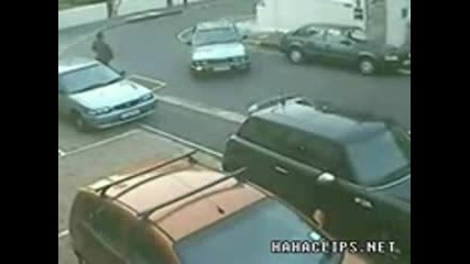 Пиян Мъж и Bmw