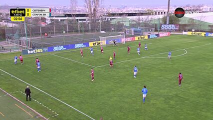 Септември – Спартак Варна 0:0 /първо полувреме/