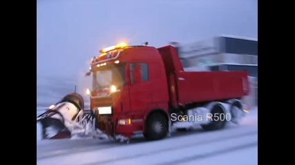 Norway snow plowing