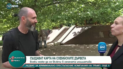 "Социална мрежа": Създават интерактивна дигитална карта на дърветата в София