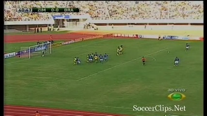 02.06.2010 Зимбабве 0 - 3 - Бразилия гол на Мишел Бастос 
