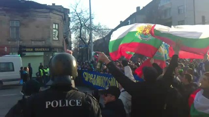 Агитката на Левскии 7000 човека.