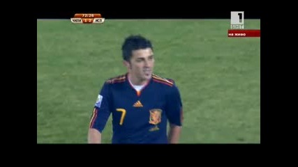 Чили - Испания 25.06.2010 второ полувреме част 3