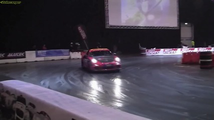 Porsche 911 Gt3 drifting - Essen Motor Show 2011