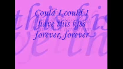 Enrique Iglesias & Whitney Houston - Could I have this kiss forever Real Karaoke+ Lyrics 