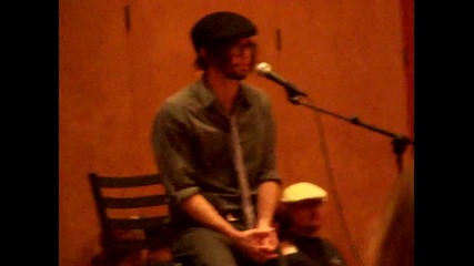 Jackson Rathbone @ Twicon 2009 Coffee Chat in Dallas, Tx.