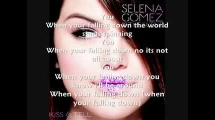 Selena Gomez - Falling Down - Lyrics