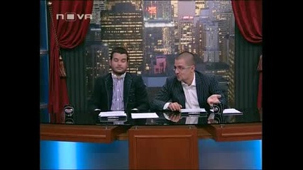 Азис и Тони Стораро в шоуто на Иван и Андрей