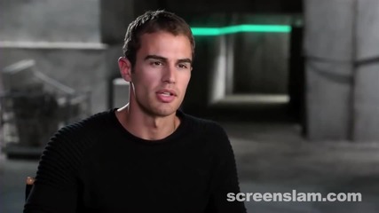 Divergent- Theo James on Four and Tris Relationship Behind the Scene Featurette)