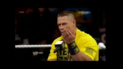 Wwe Raw 25.3.2013 John Cena And The Rock Gets Interview By Wwe Legends