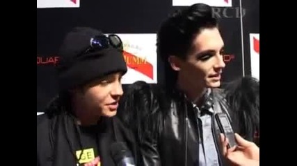 Bill Kaulitz на подиума!!!!