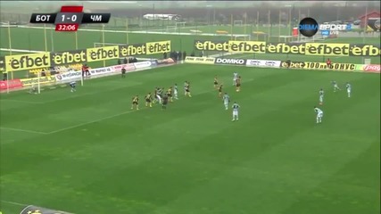 Ботев Пловдив - Черно море 1:1 /първо полувреме/