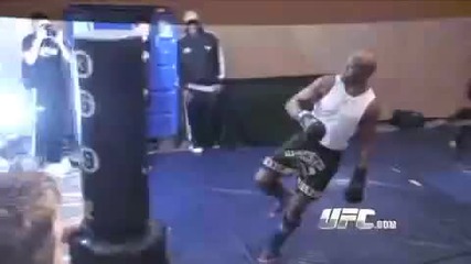 Check out the X - Men moves on Anderson Silva 