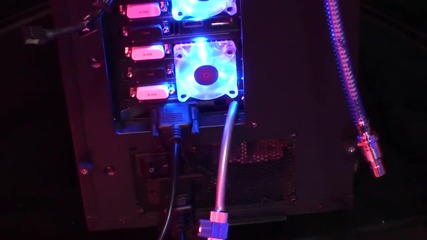 Slinky Supercomputer Extreme Water Cooling Gtx Titan Quad Sli