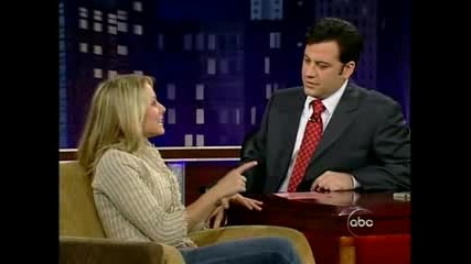 Kristen Bell On Jimmy Kimmel 11 - 14 - 2005