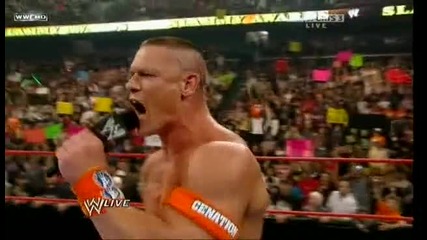 John Cena vs Cm Punk - Superstar of The Year Tournament 2009 