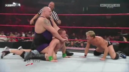 Wwe Raw - Джон Сина срещу Ренди Ортън - Gauntlet Match Hell