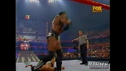 The Rock and Chris Jericho vs Rhino and Booker T