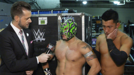 Kalisto vows to shut Enzo Amore's mouth in the Survivor Series Kickoff Match: WWE.com Exclusive, Nov. 13, 2017