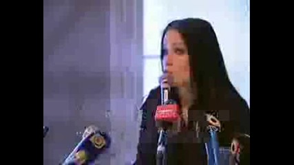 Tarja Turunen Press Conf (with Subtitles)