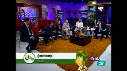 Dulce Maria en entrevista Vivan los Ninos 2 - 2 