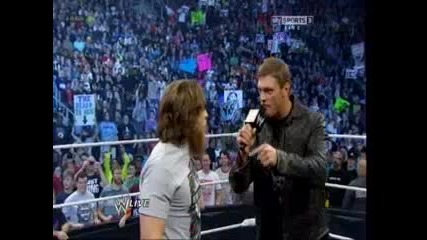 Edge се завръща с The Cutting Edge и специален гост Daniel Bryan Wwe Първична сила 9.9.2013г.