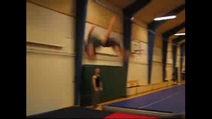 Gymnastic - Triple back - And. 